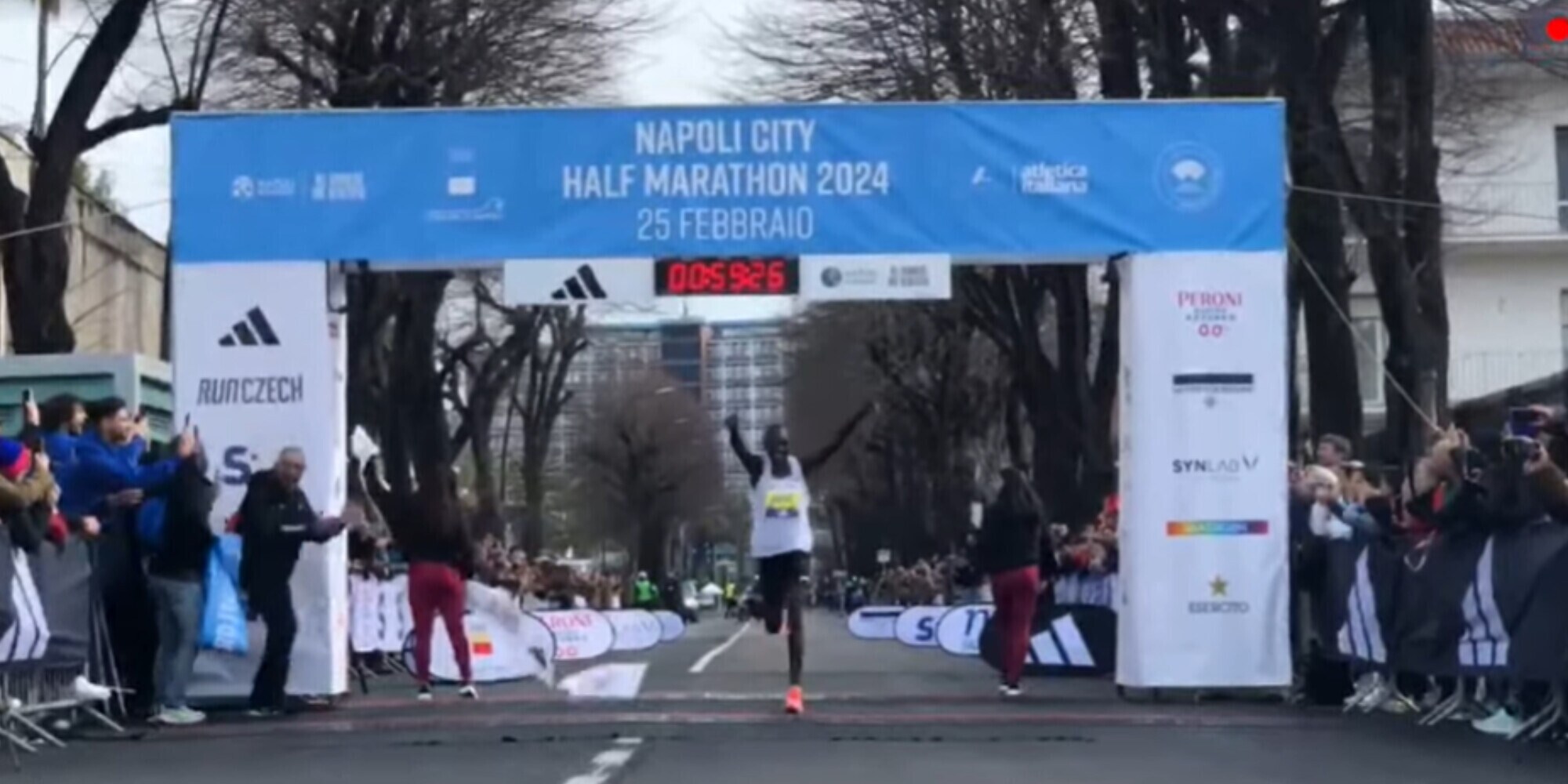 Brian Kwemoi Kirui vince la Napoli City Half Marathon