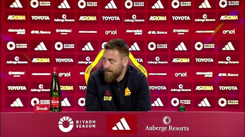 De Rossi: "Se entreremo ubriachi di felicità avrò sbagliato tutto"