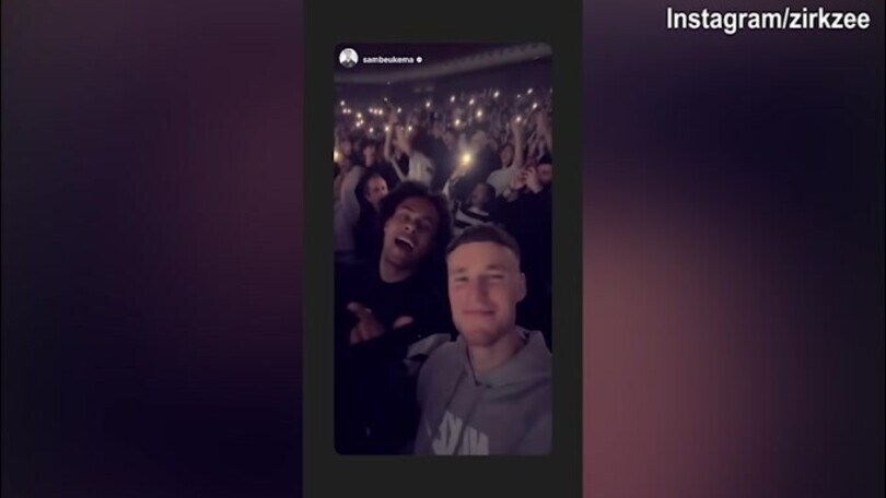 Kanye West a Bologna: Zirkzee si gode lo spettacolo