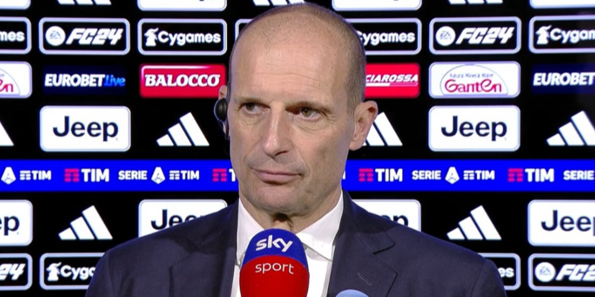 Allegri, la Juve "che pensa al futuro" e il momento di Chiesa: "Lo sa anche lui"