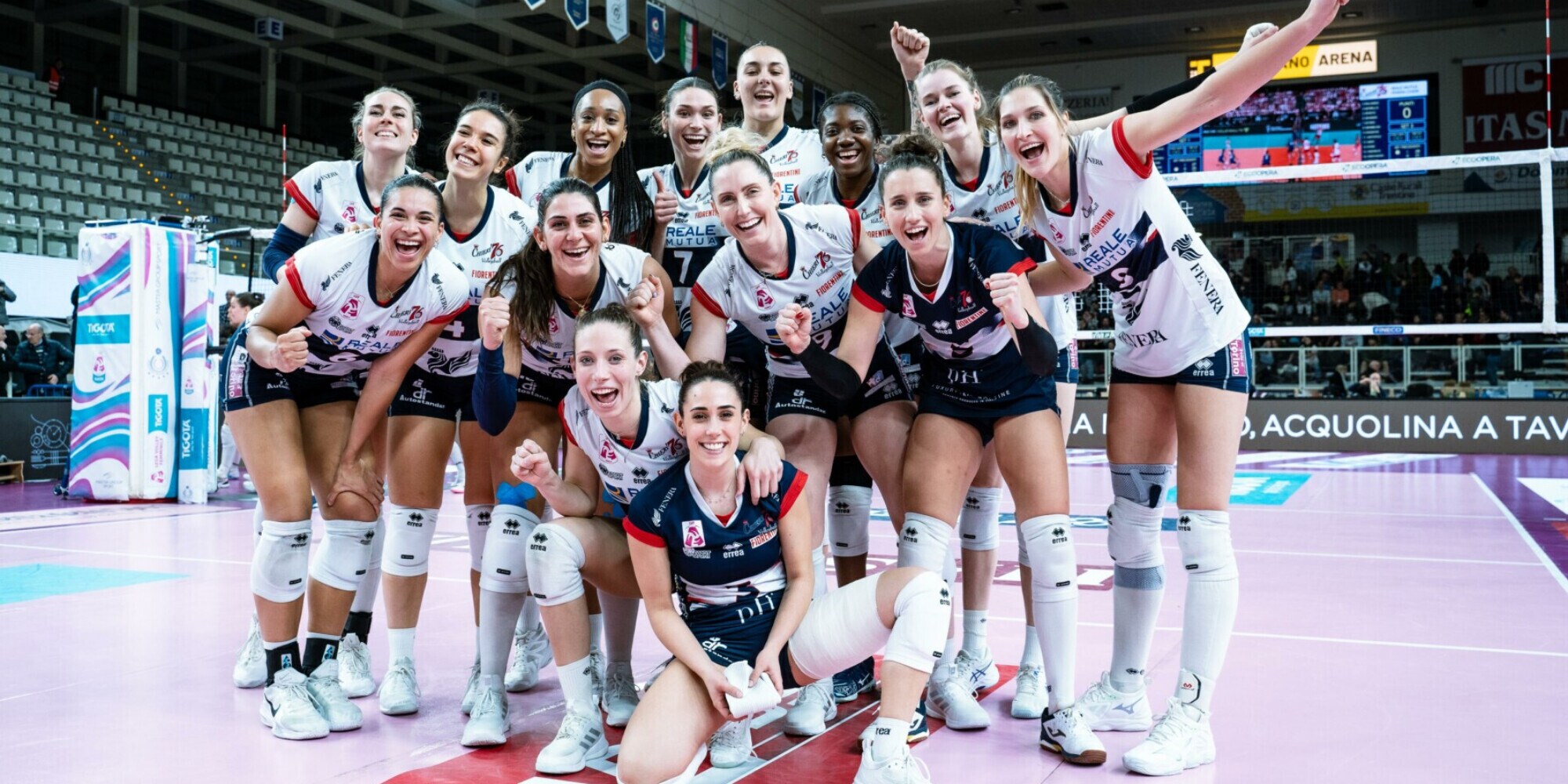 La Reale Mutua Fenera Chieri ’76 espugna Il T Quotidiano Arena di Trento