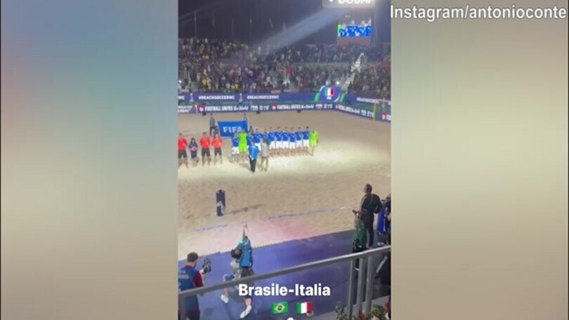 Mondiali beach soccer, Italia ko in finale con il Brasile: Conte applaude