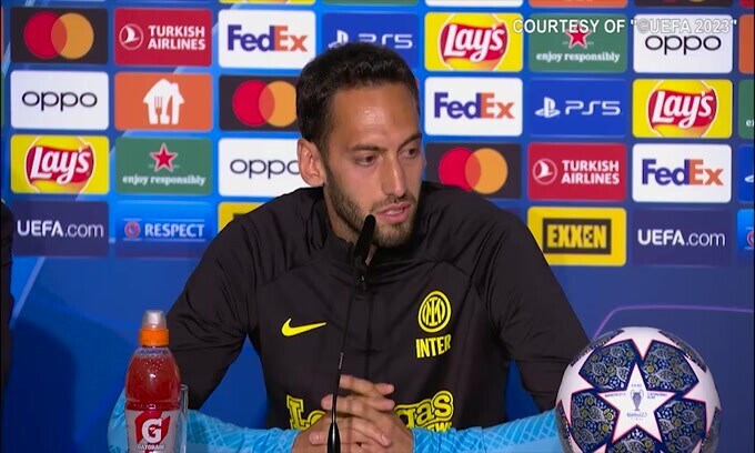 Inter: Calhanoglu: si ferma ecco i tempi di recupero