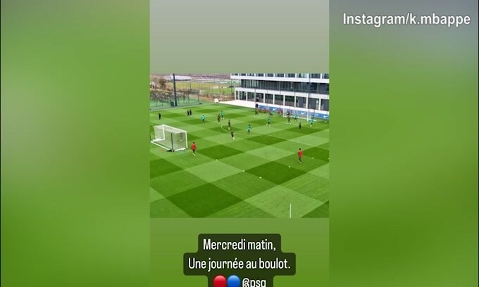 Psg, Mbappè: gol straordinario in allenamento