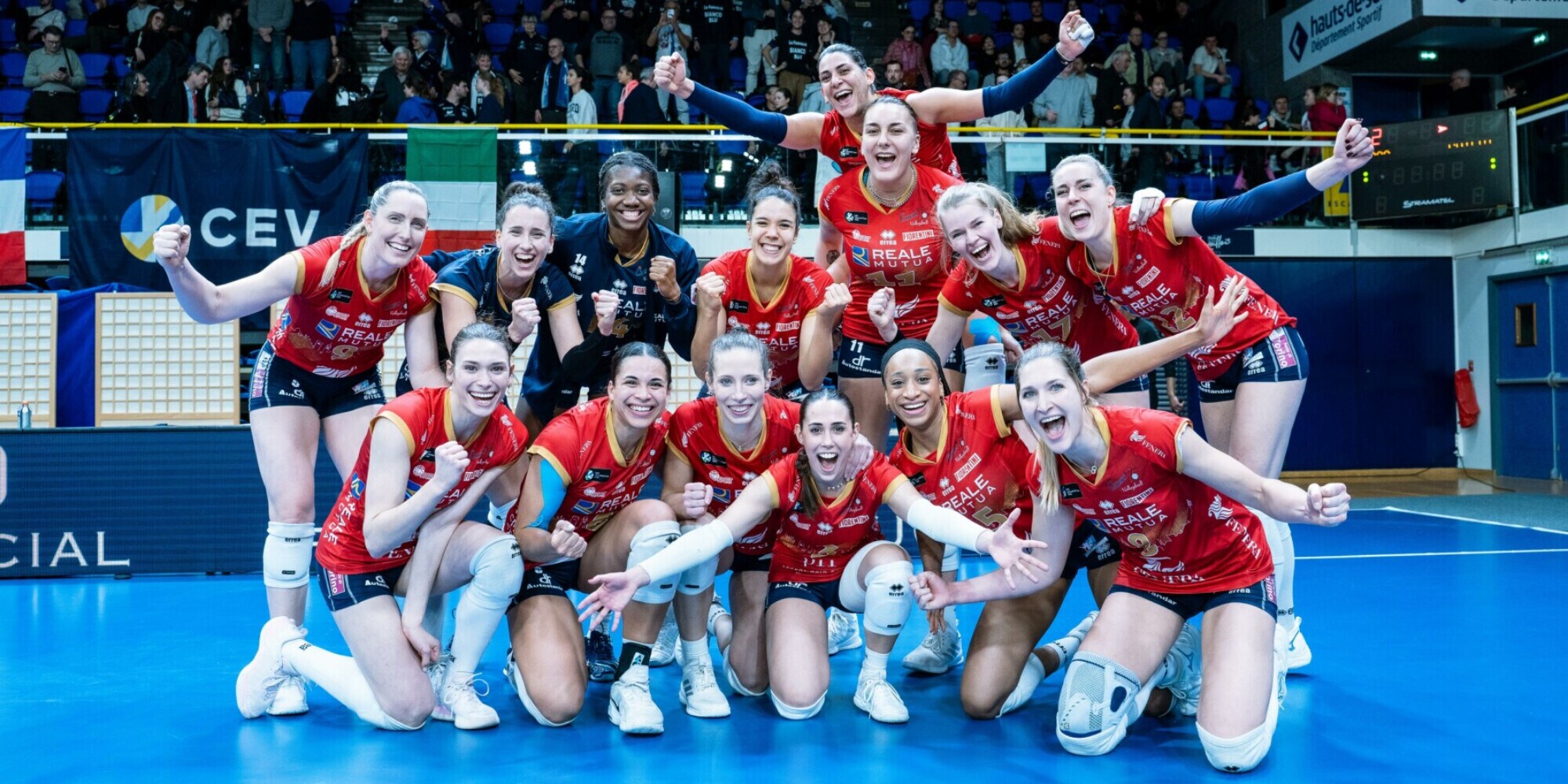 La Reale Mutua Fenera Chieri ’76 vola in finale di CEV Volleyball Cup