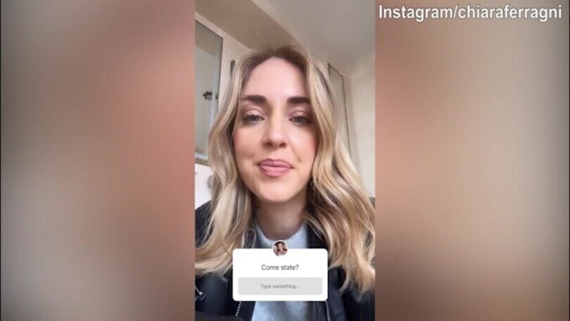Chiara Ferragni ed il ritorno sui social: "Giornate toste...."