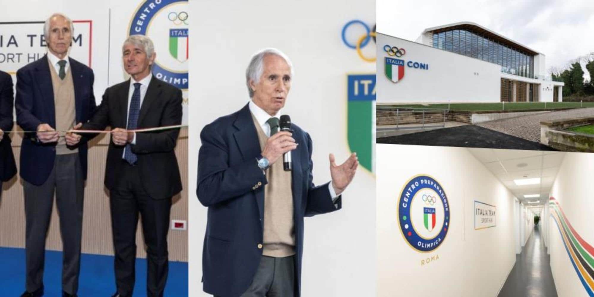 Malagò inaugura il nuovo palazzetto polifunzionale: "Un impianto che fa sognare"