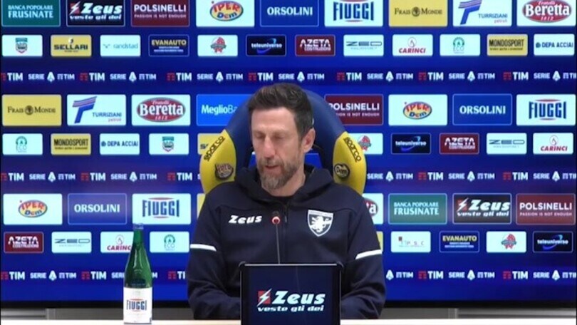 Di Francesco: "Sotto l'aspetto mentale abbiamo lavorato parecchio"