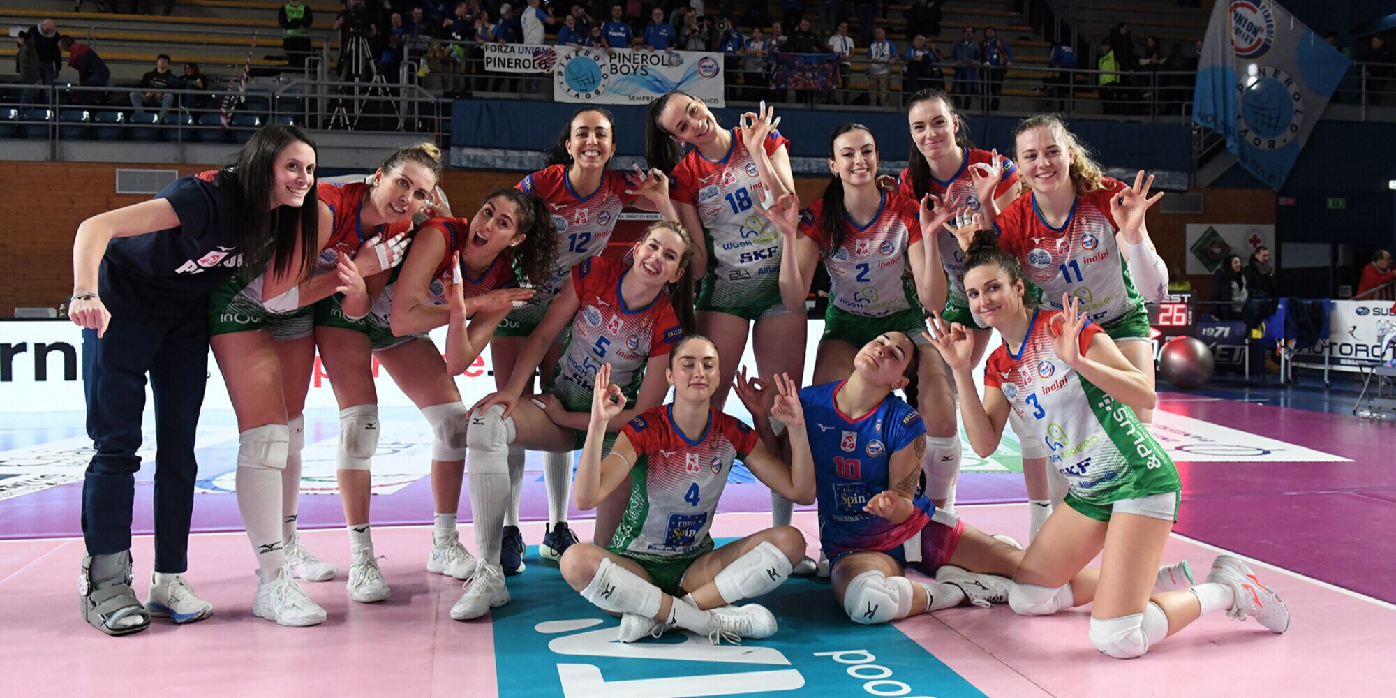 La Wash4Green Pinerolo espugna il Pala Facchetti superando il Volley Bergamo 1991