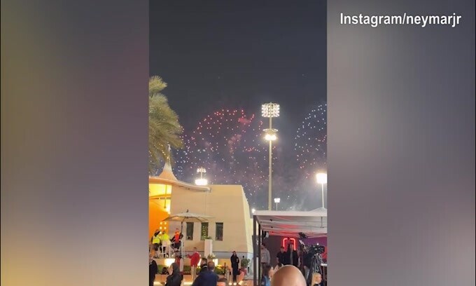 F1, Gp Bahrein: Neymar si gode la vittoria di Verstappen