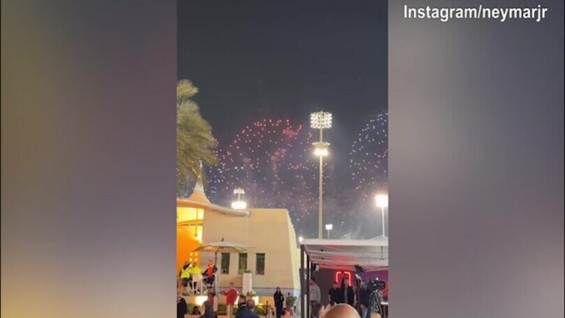 F1, Gp Bahrein: Neymar si gode la vittoria di Verstappen