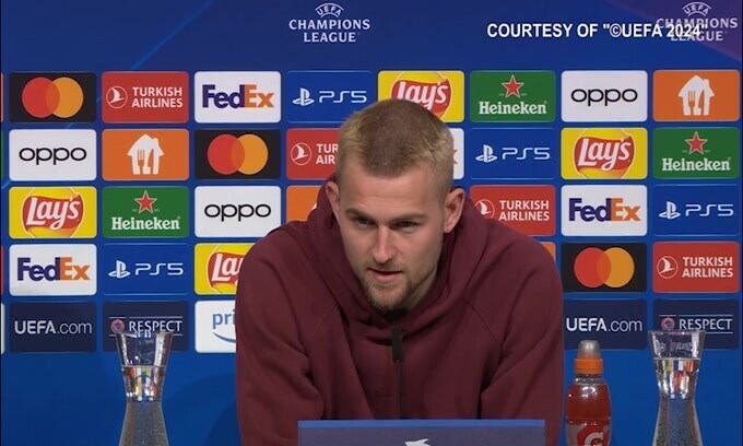 De Ligt: "Per noi domani contro la Lazio sarà fondamentale riempire l'area di rigore"