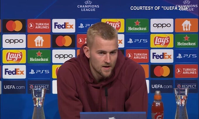 De Ligt: "Sono davvero felice in Germania e spero di vincere domani contro la Lazio"