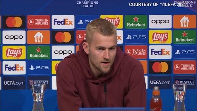 De Ligt: "Sono davvero felice in Germania e spero di vincere domani contro la Lazio"