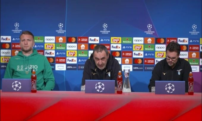 Sarri: "Emozione? No, bisogna essere inca**ati"