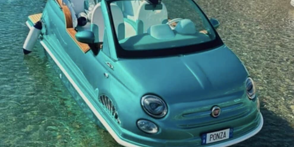 La Fiat 500 Offshore arriva in Costiera Amalfitana!