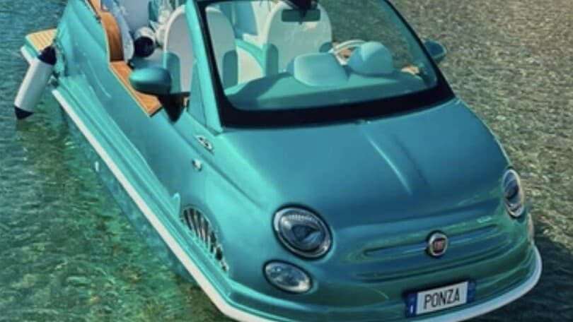 La Fiat 500 Offshore arriva in Costiera Amalfitana!