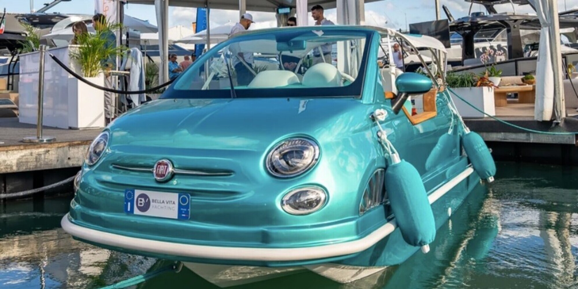 Le vacanze al mare non saranno più le stesse con la Fiat 500 Offshore!