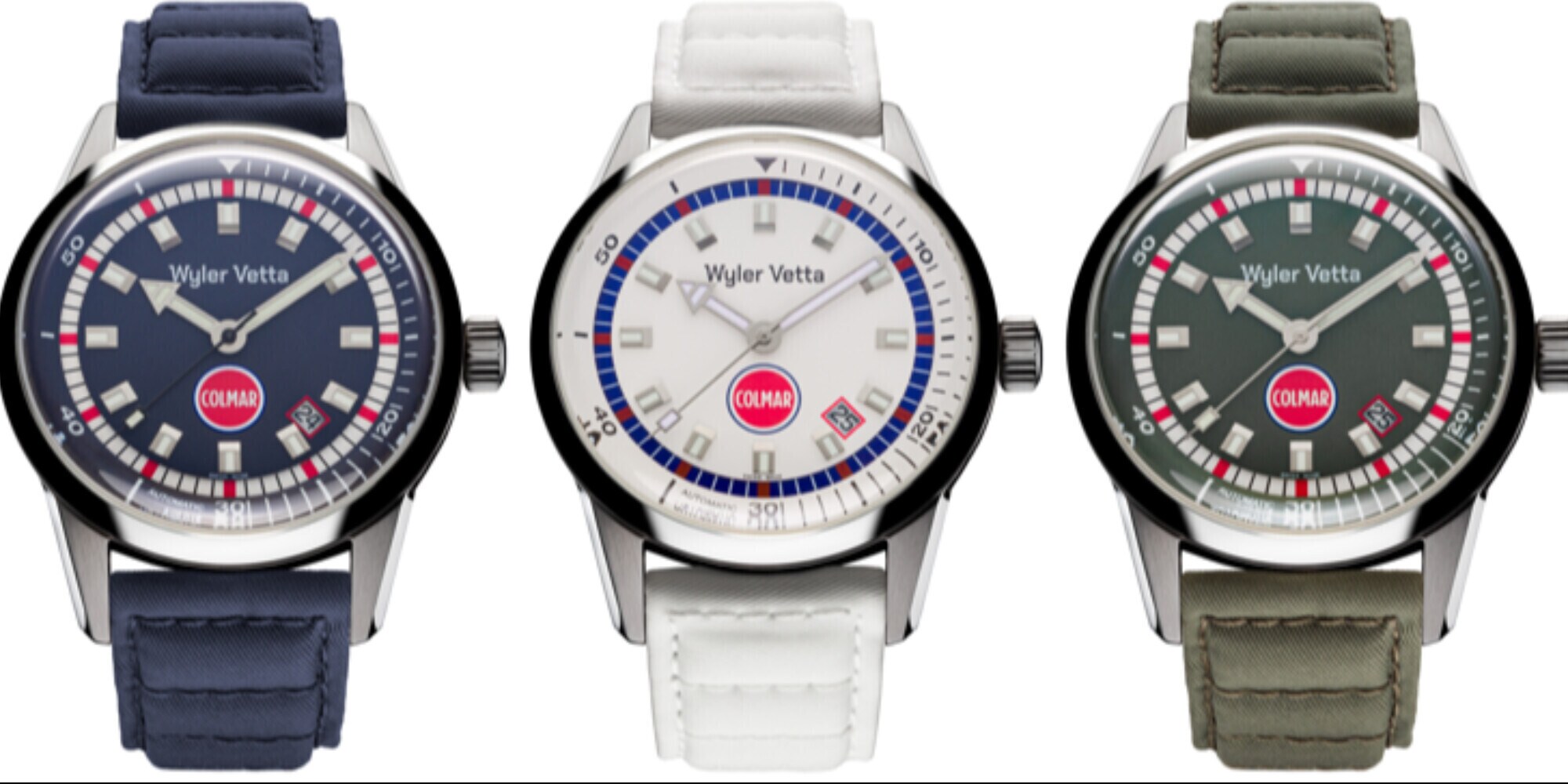 Wyler Vetta e Colmar lanciano nuova collezione di orologi