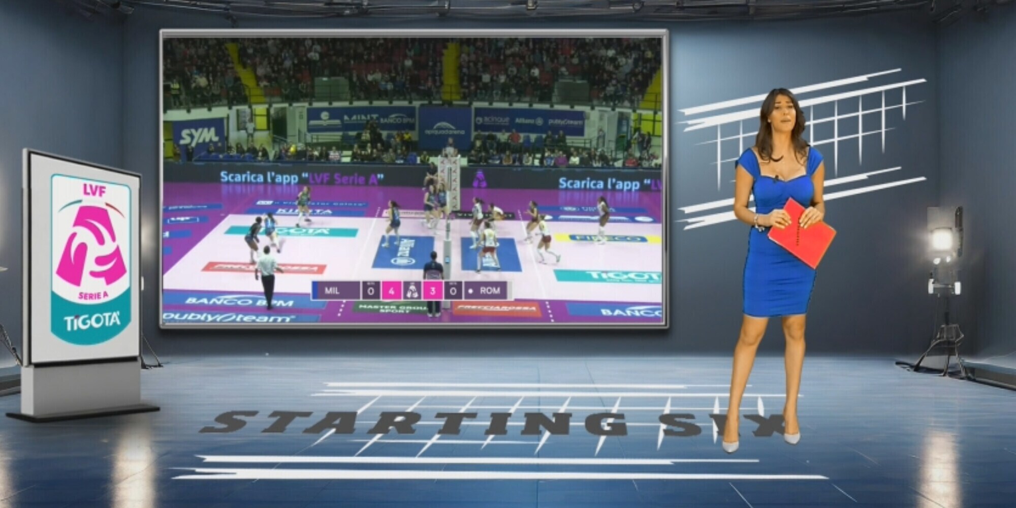 "Starting Six" , in A1 si lotta per Play Off e salvezza