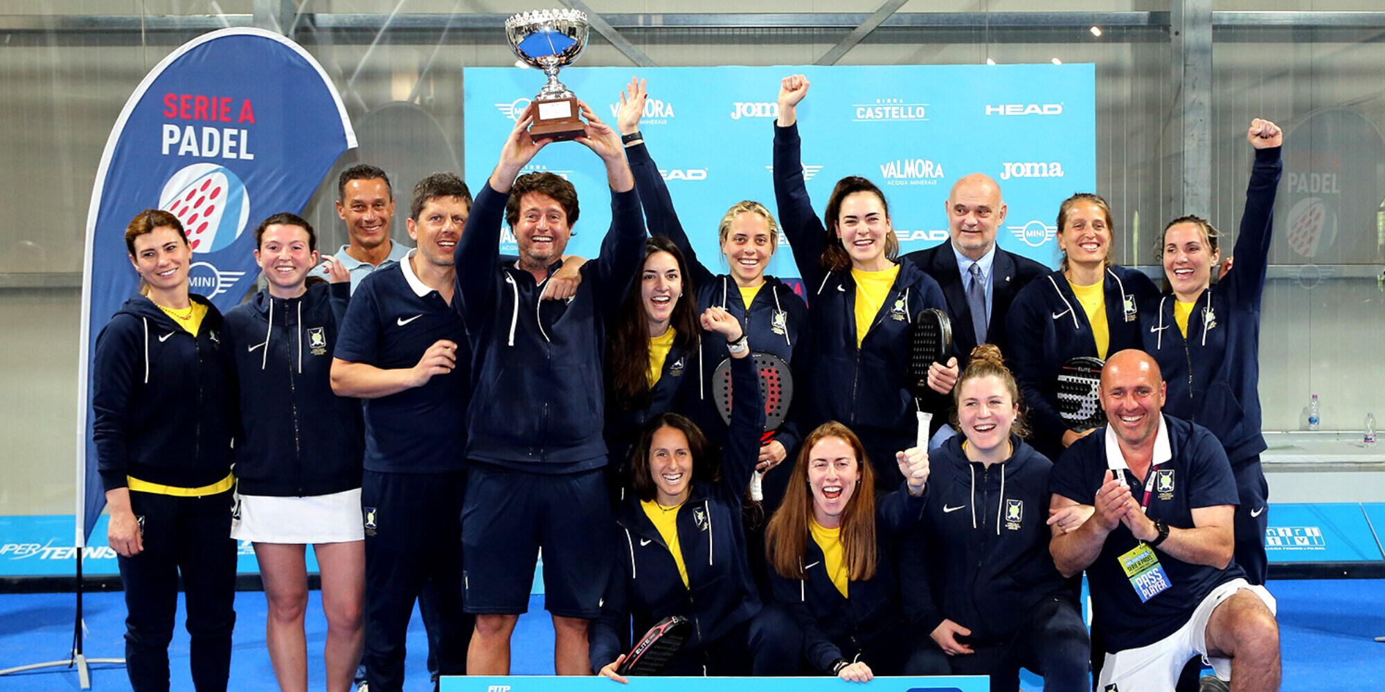 Padel, torna la Serie A: tutti in campo dal 16 marzo