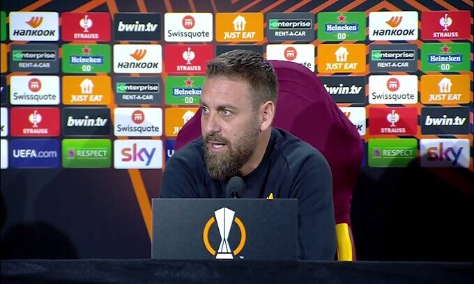 De Rossi: "Rispettiamo il Brighton, ma noi siamo la Roma"