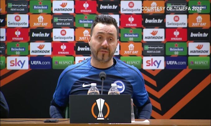 De Zerbi: "In futuro non escludo un ritorno in Serie A"