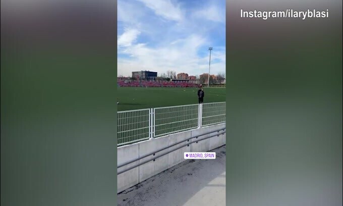 A Madrid c'è Ilary Blasi, cosa farà?