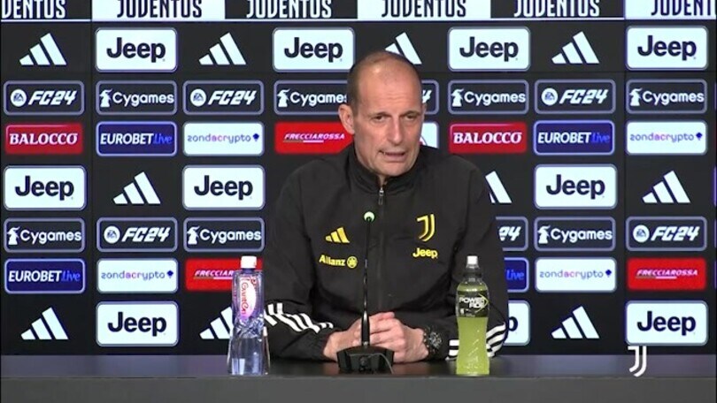 Allegri: "McKennie ok. Rabiot torna settimana prossima"