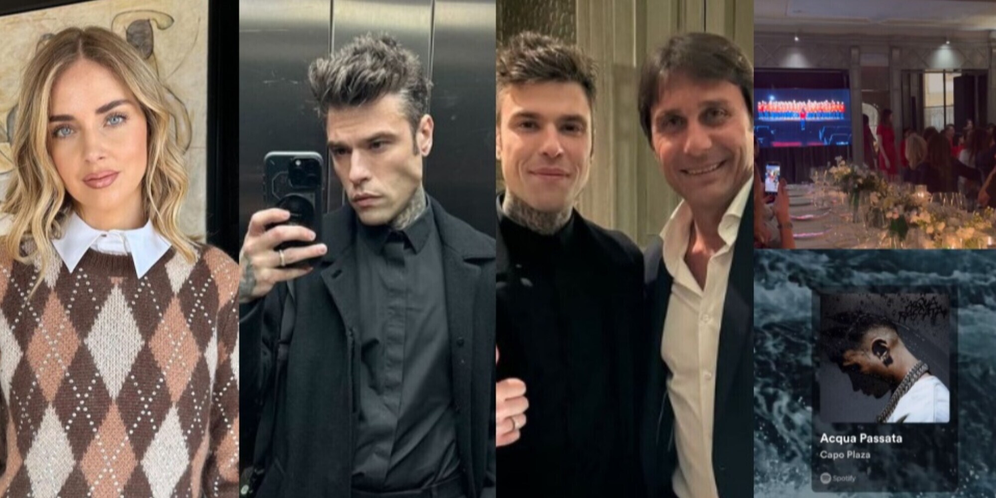 Fedez a cena da Cracco, stavolta senza la Ferragni ma con Antonio Conte