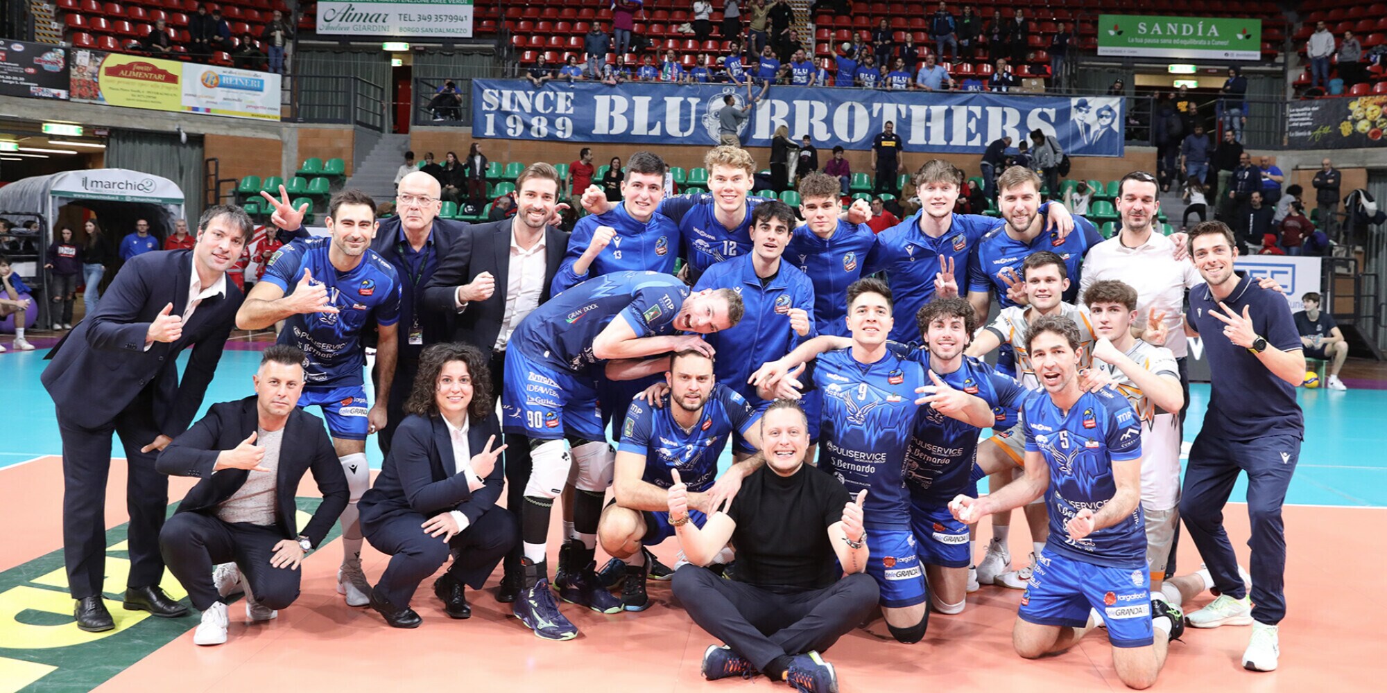 Cuneo mette al sicuro il secondo posto con un 3-0 contro Ortona