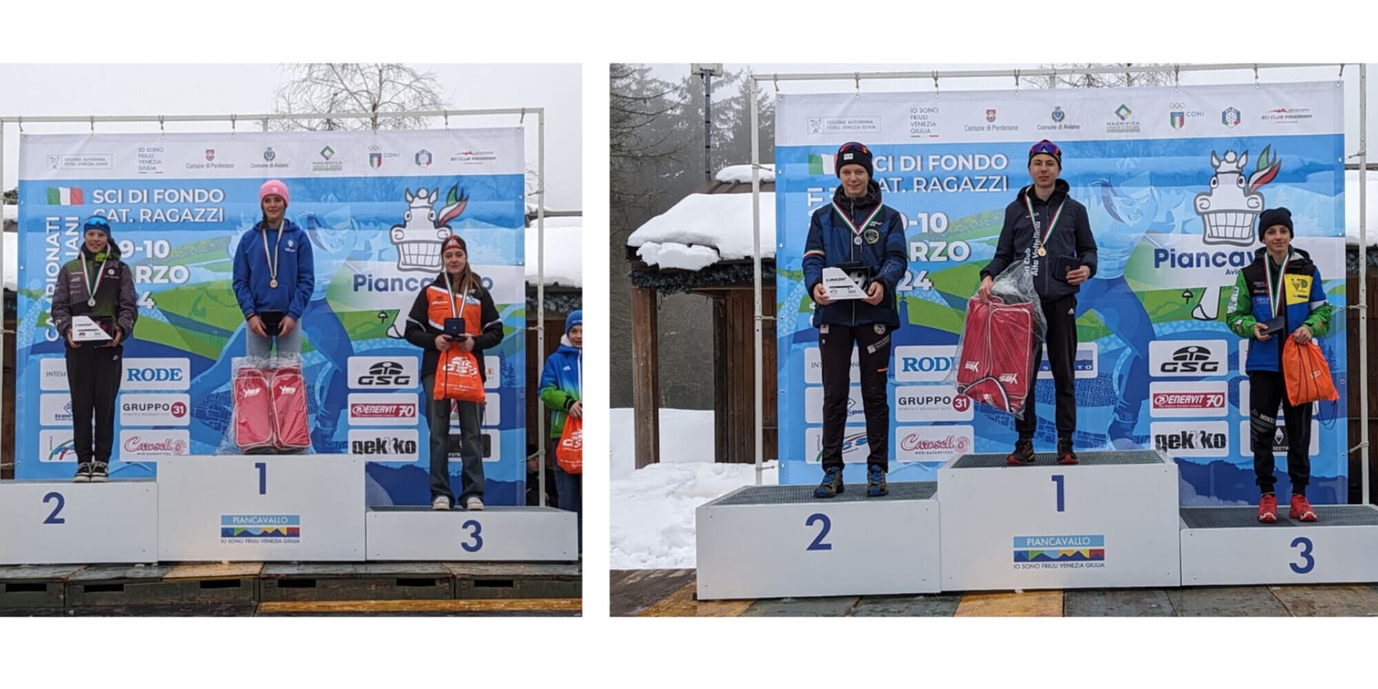 FISI-AOC: i risultati delle gare di Biathlon a Ridanna e Fondo a Piancavallo