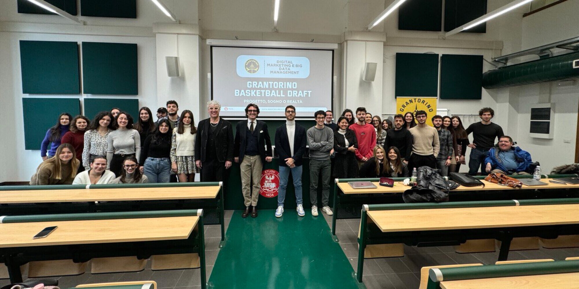GRANTORINO Basketball Draft: presentato il progetto agli studenti della Scuola di Management ed Economia