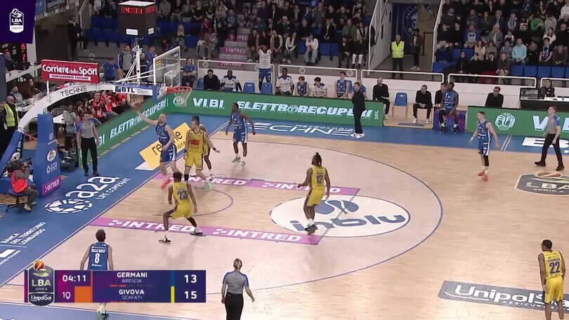 Germani Brescia – Givova Scafati Basket