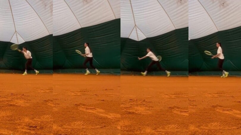 Melissa Satta, l'amore per il Tennis oltre anche Berrettini...