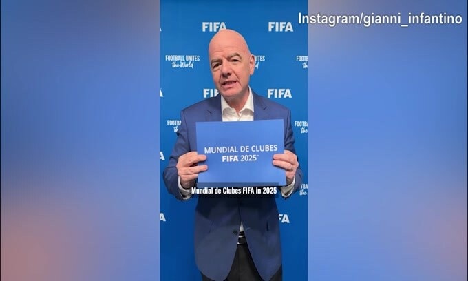 Mondiale per Club, Infantino: "Juve, complimenti per la qualificazione"