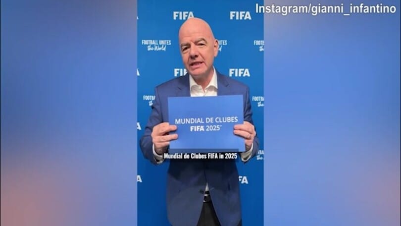 Mondiale per Club, Infantino: "Juve, complimenti per la qualificazione"