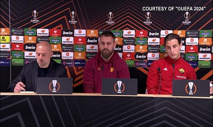 De Rossi: "Non faccio calcoli sui diffidati, in campo i migliori"