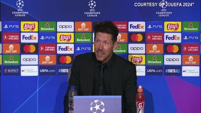 Simeone: "All'Inter non manca nulla, tanti meriti dell'Atletico Madrid"