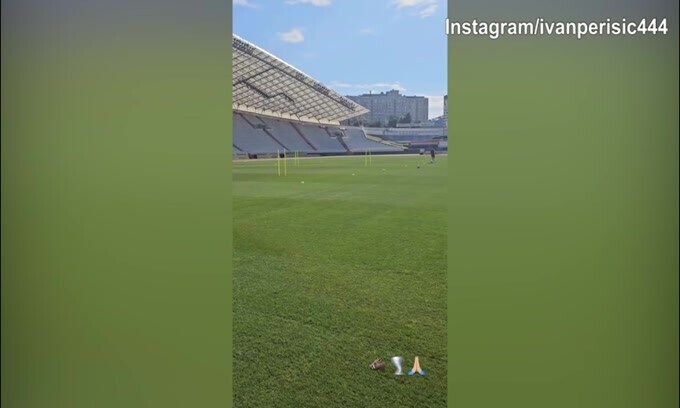 Perisic, ritorno in campo: eccolo svolgere un allenamento personalizzato