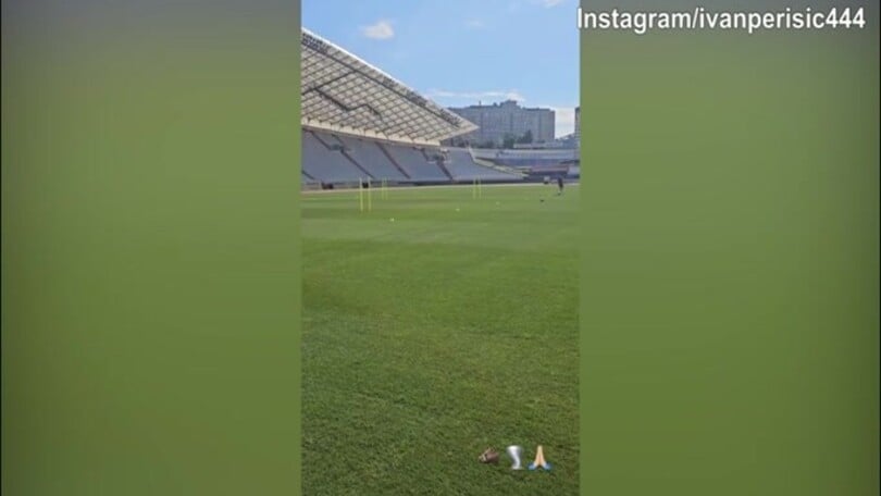 Perisic, ritorno in campo: eccolo svolgere un allenamento personalizzato