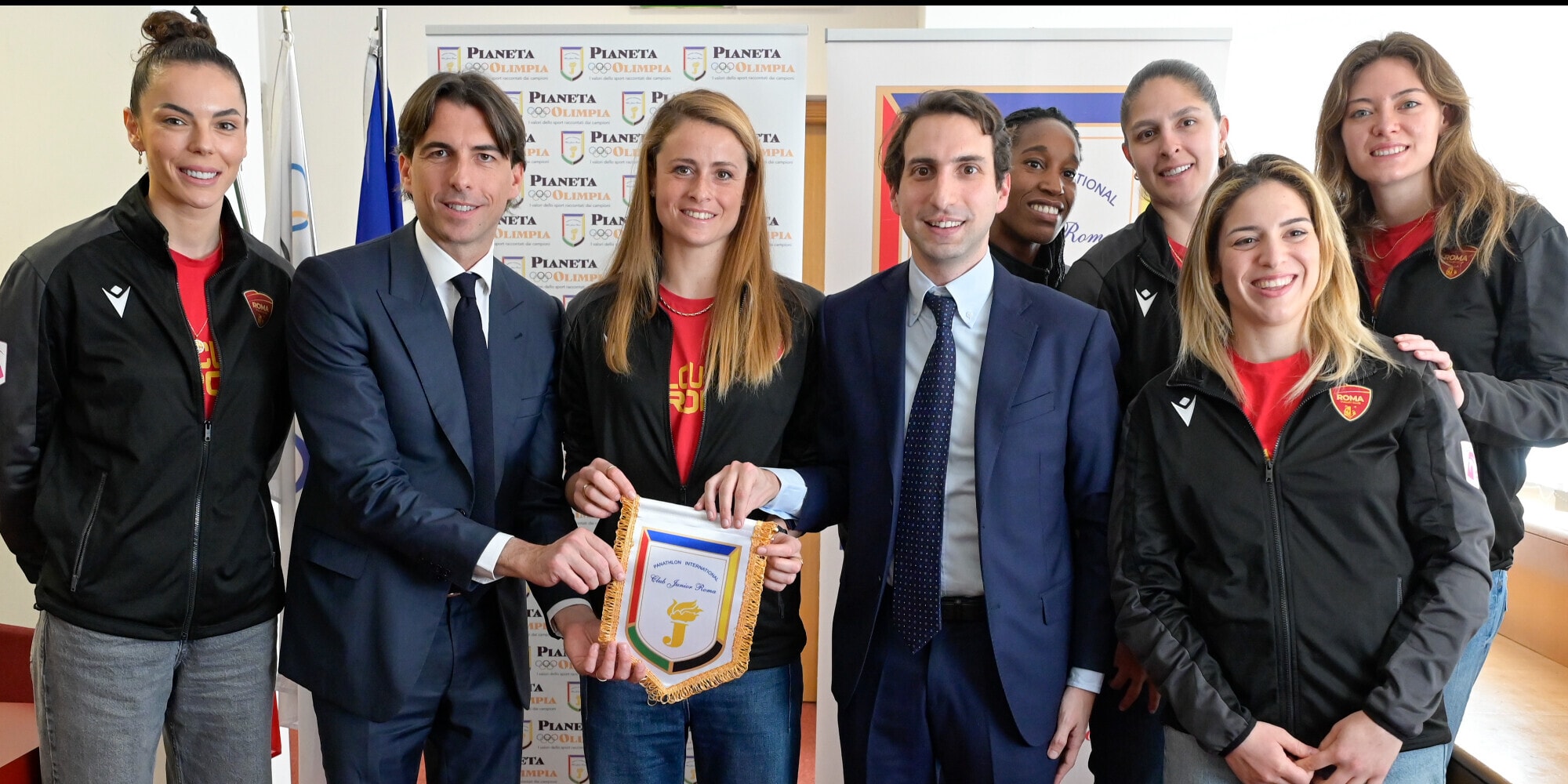 “Pianeta Olimpia” con le giocatrici della Roma Volley