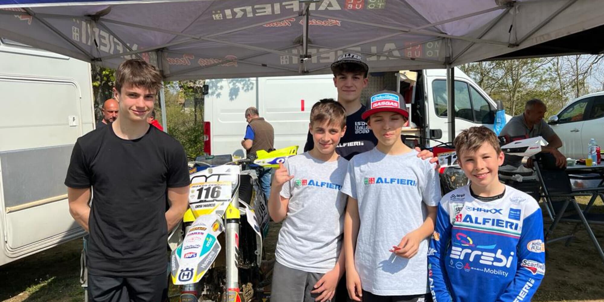 Moto Club Alfieri: i Piccoli debuttano al Trofeo Ferrero a Borgo San Martino