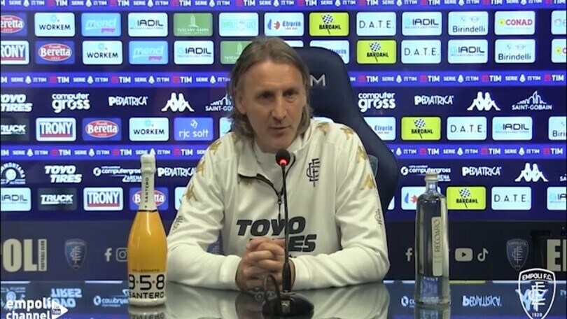 Empoli, Nicola: "Dobbiamo essere organizzati e concentrati"