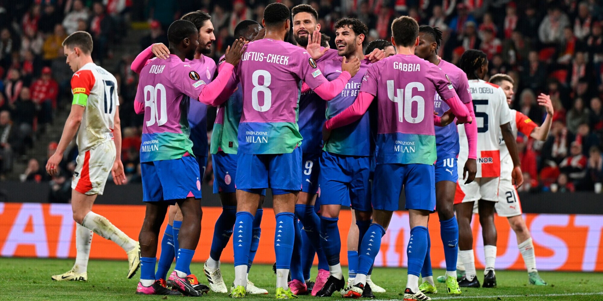Europa League, Milan ai quarti ma Maignan ko. Avanti anche Benfica e West Ham