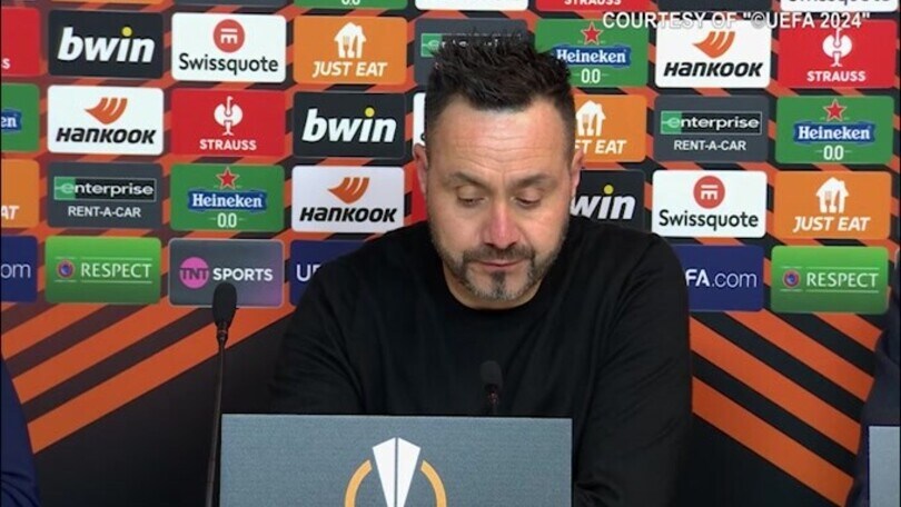De Zerbi: "Ho dei ragazzi speciali, questo è il Brighton"