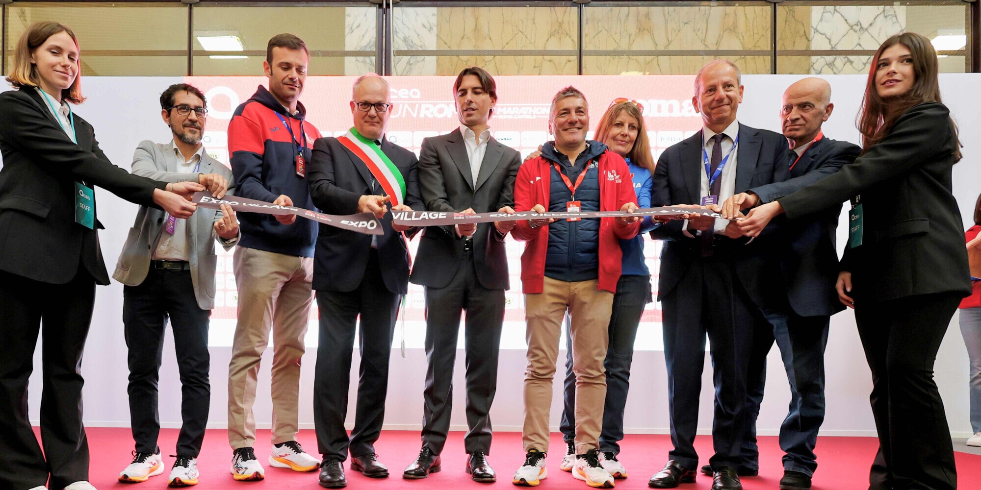 Inaugurata con il Sindaco Gualtieri l’Acea Run Rome The Marathon