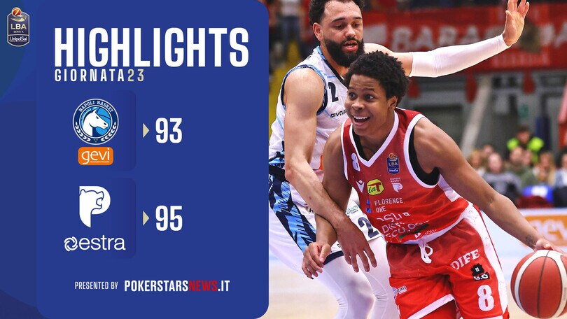 Generazione Vincente Napoli Basket - Estra Pistoia