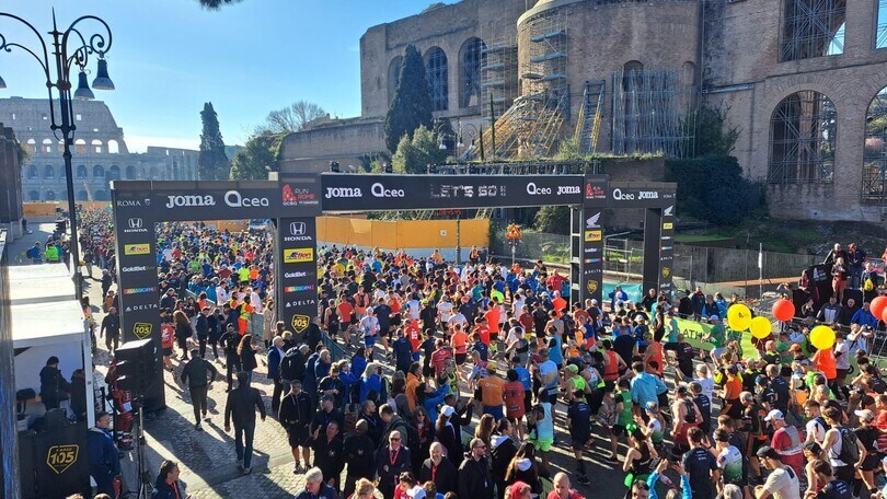 Acea Run Rome The Marathon, emozioni live