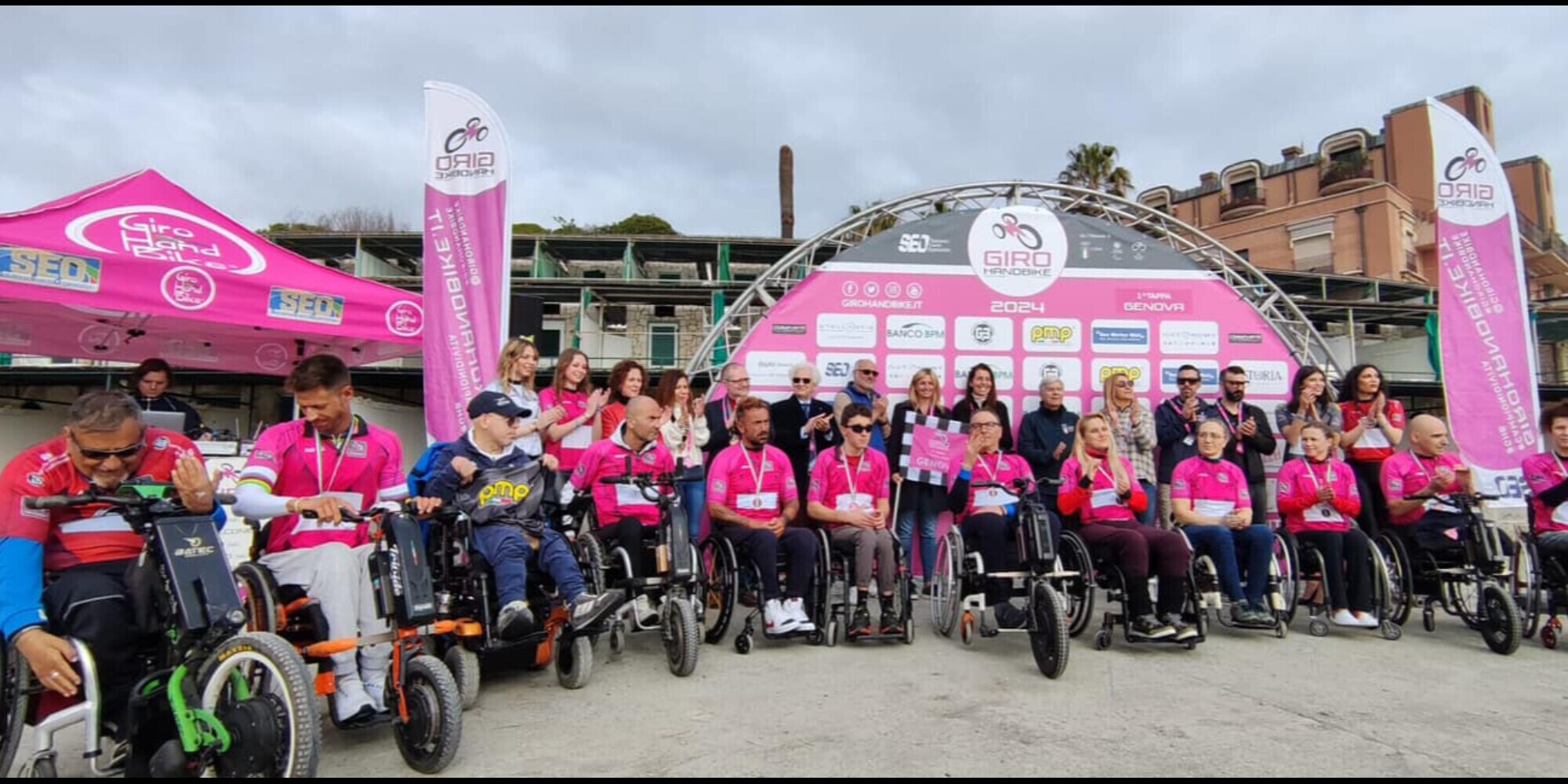 Giro d’Italia Handbike: Giagnoni primo al traguardo. Alessandra Bianchi: “Grande orgoglio”